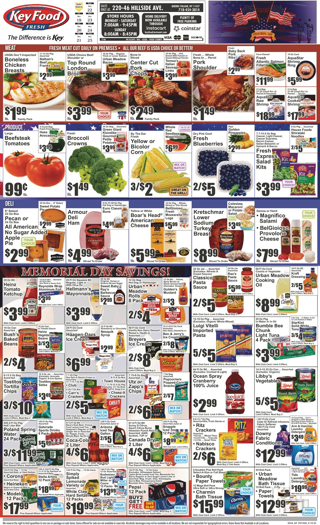 Key Food Ad from 05/19/2023