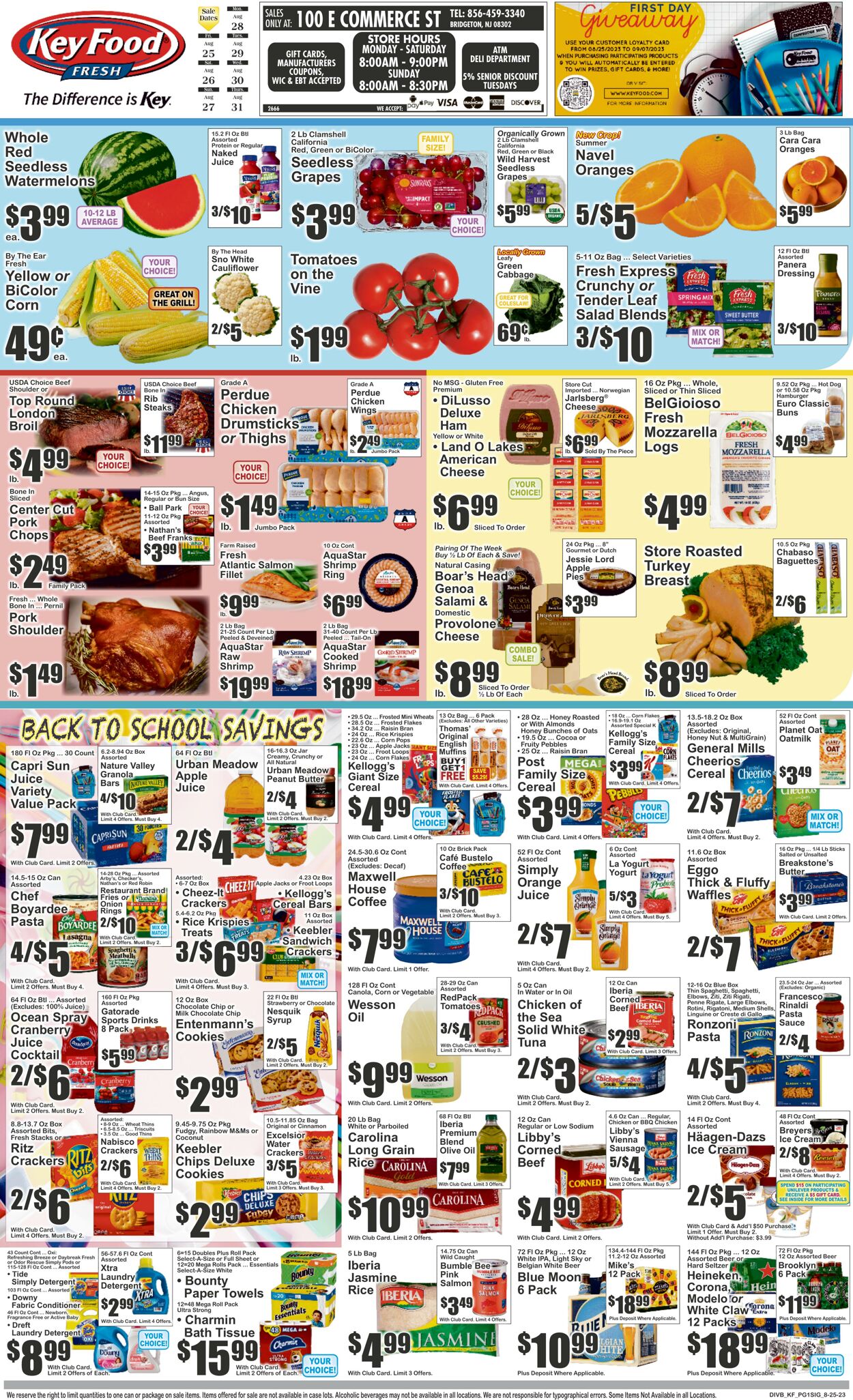 Key Food Ad from 08/18/2023