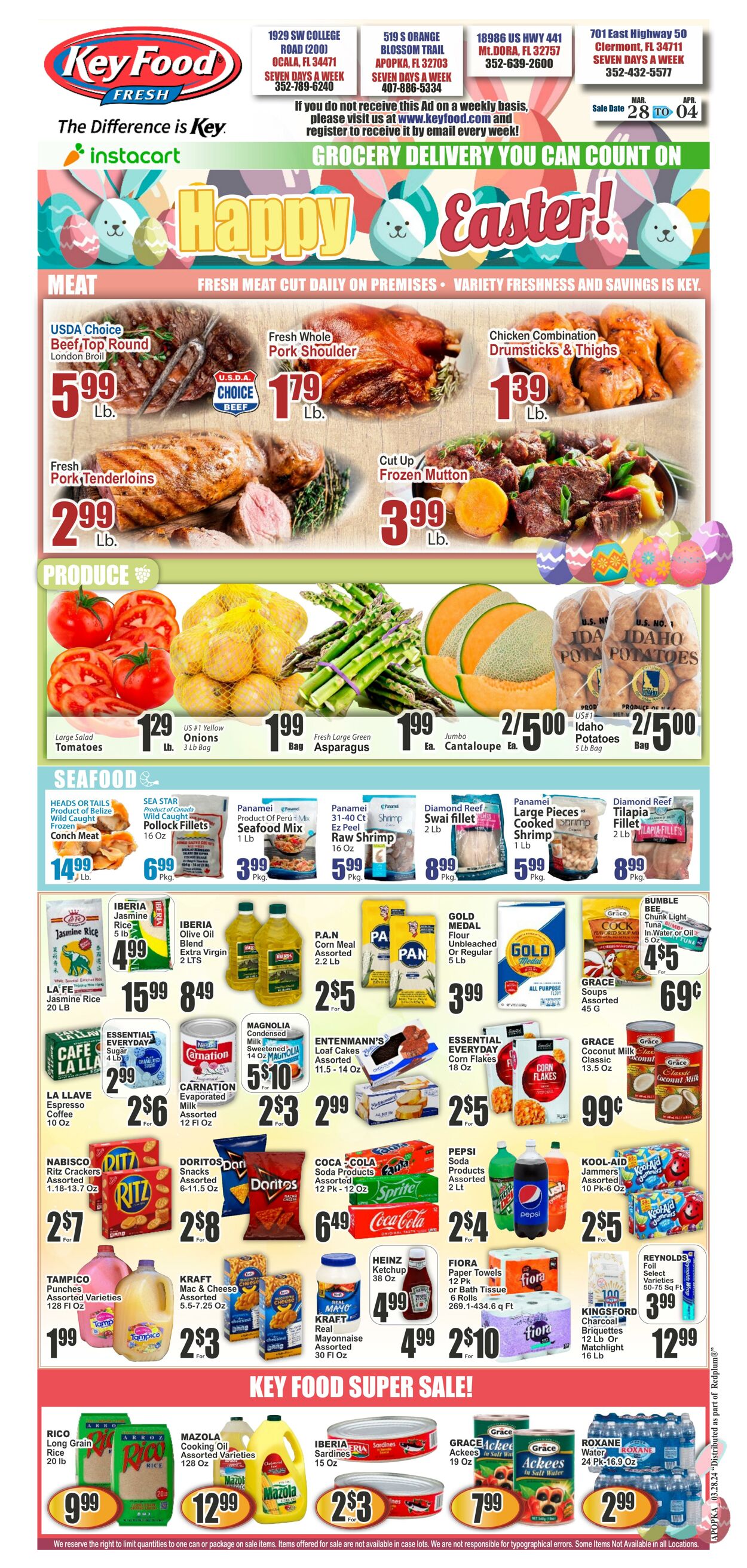 Key Food Ad from 03/28/2024