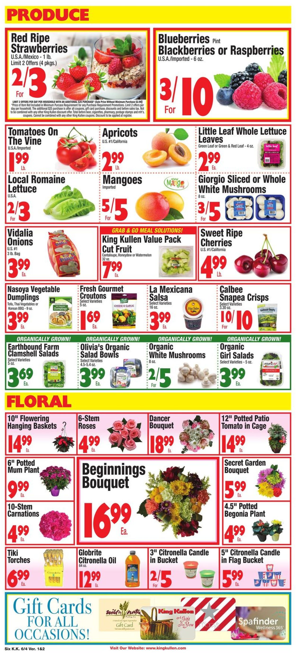 King Kullen Ad from 06/04/2021