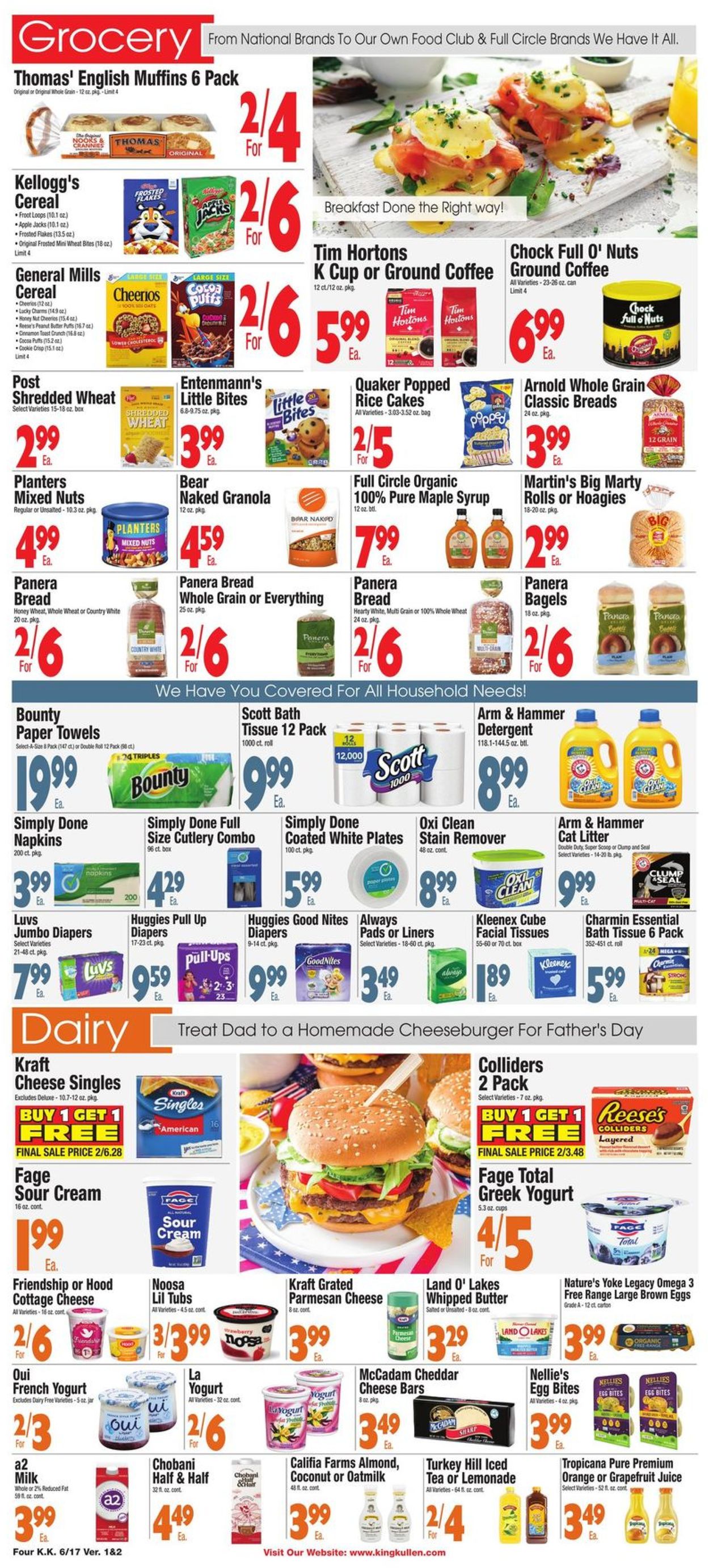 King Kullen Ad from 06/17/2022