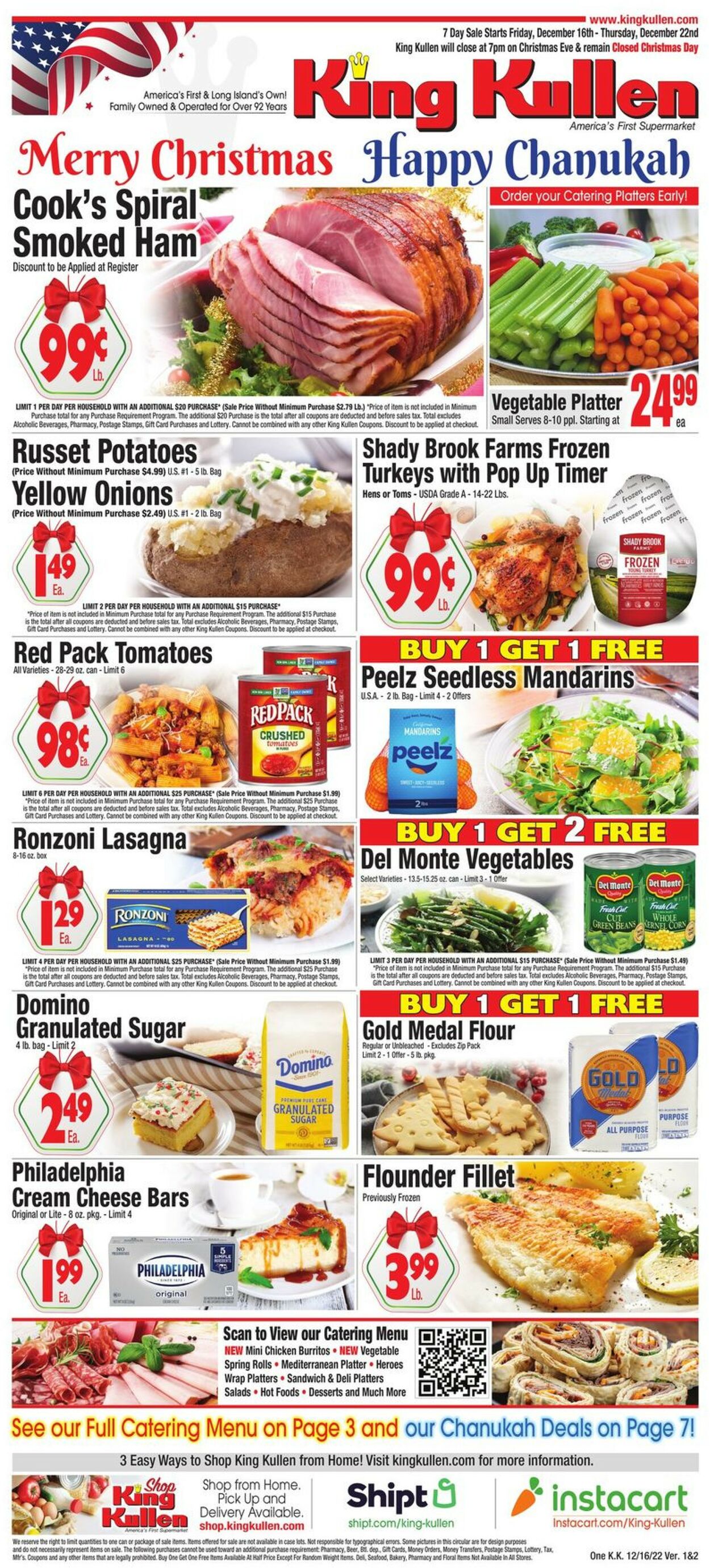 King Kullen Ad from 12/16/2022
