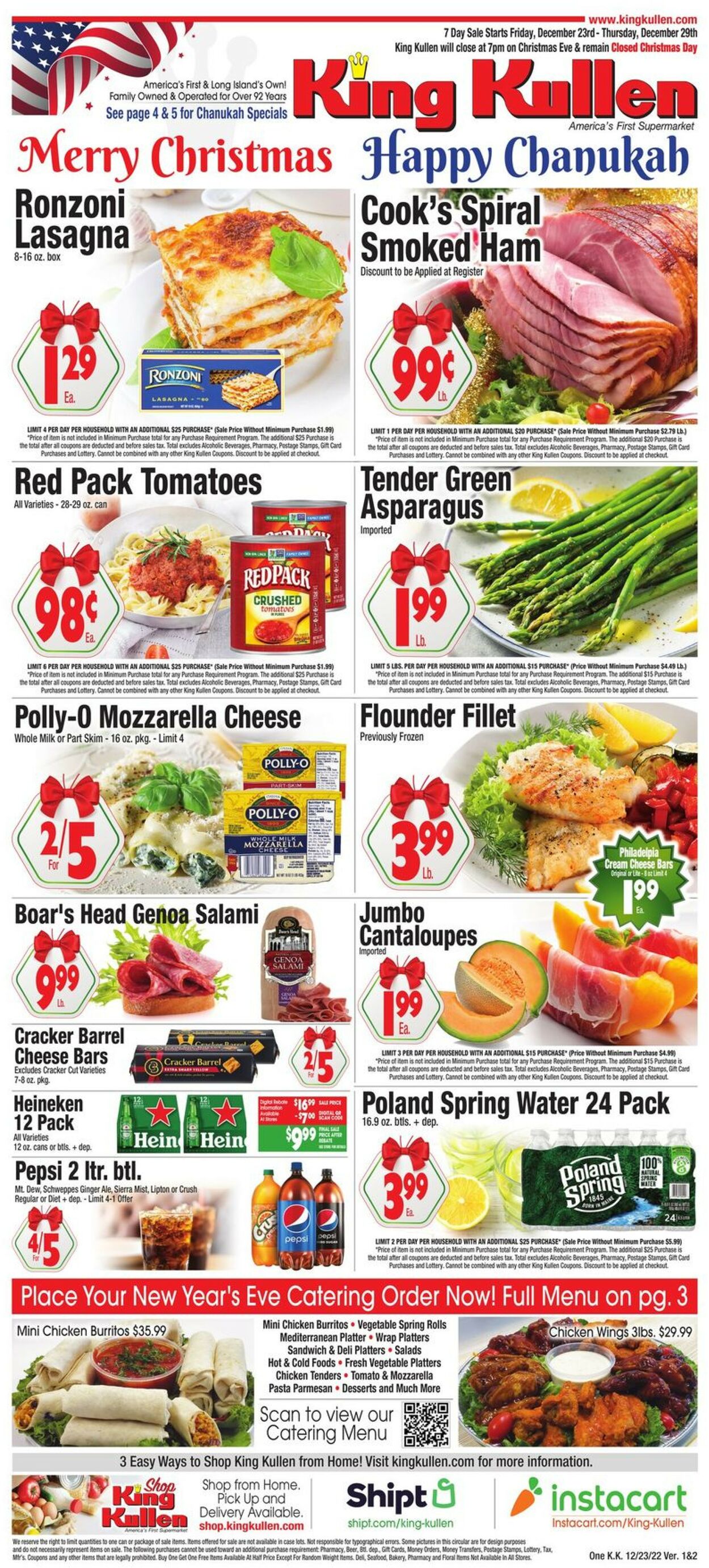 King Kullen Ad from 12/23/2022