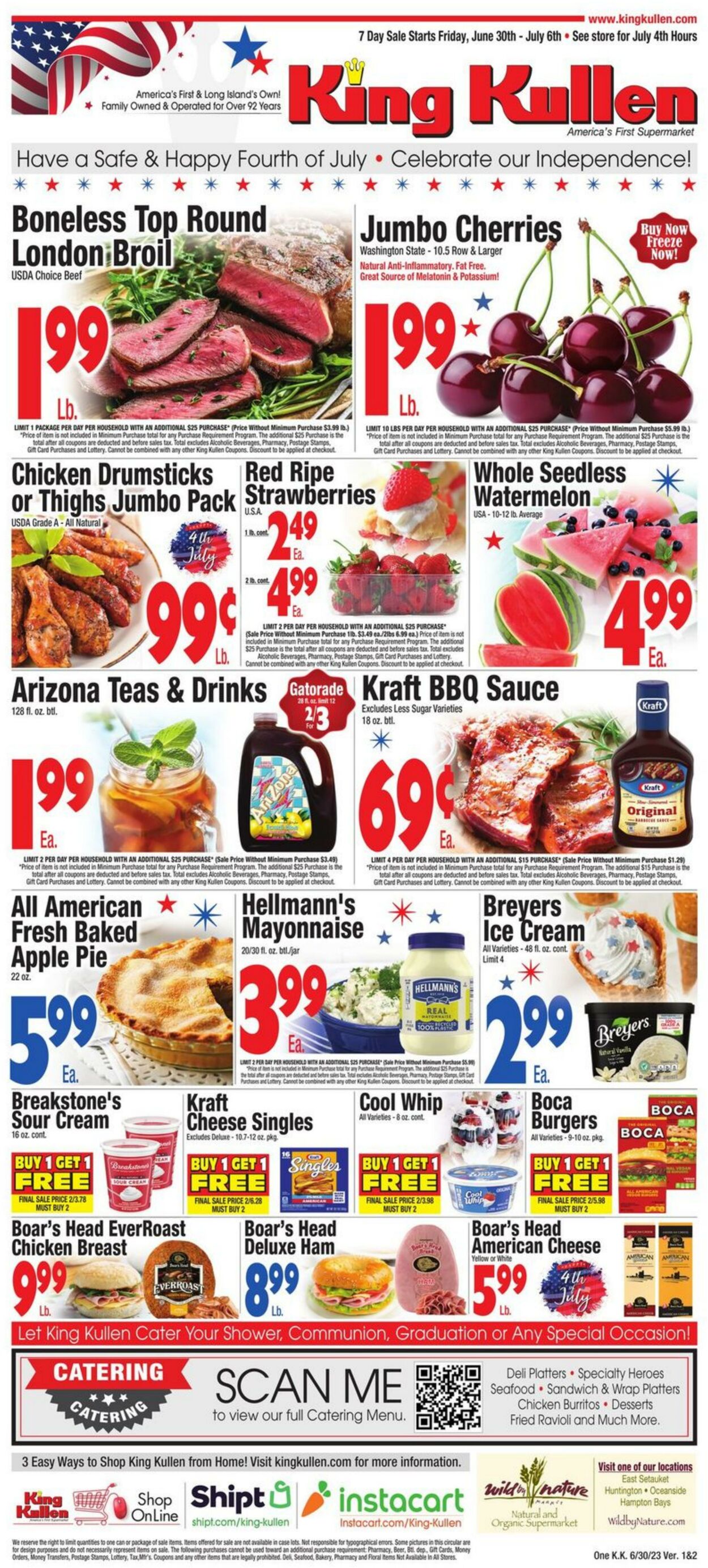 King Kullen Ad from 06/30/2023