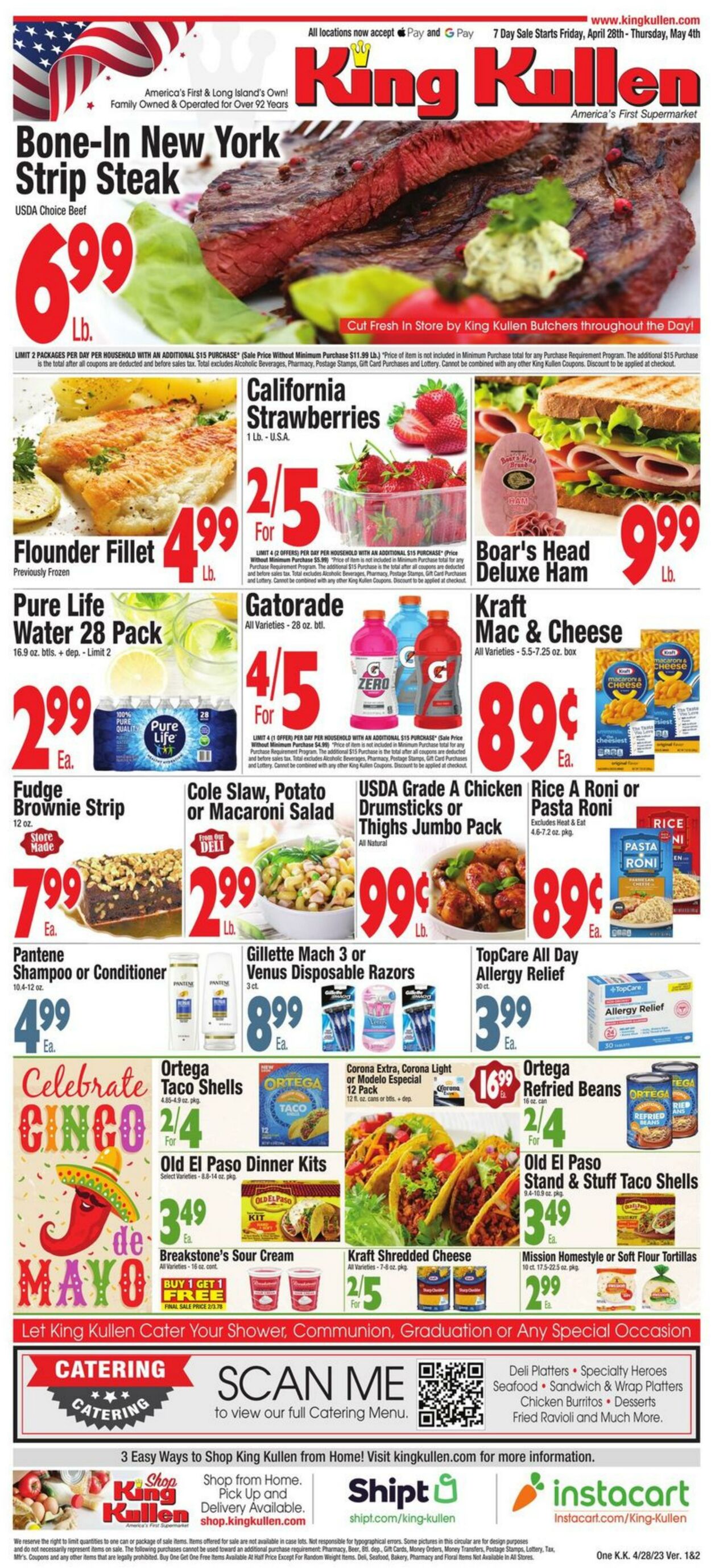 King Kullen Ad from 04/28/2023