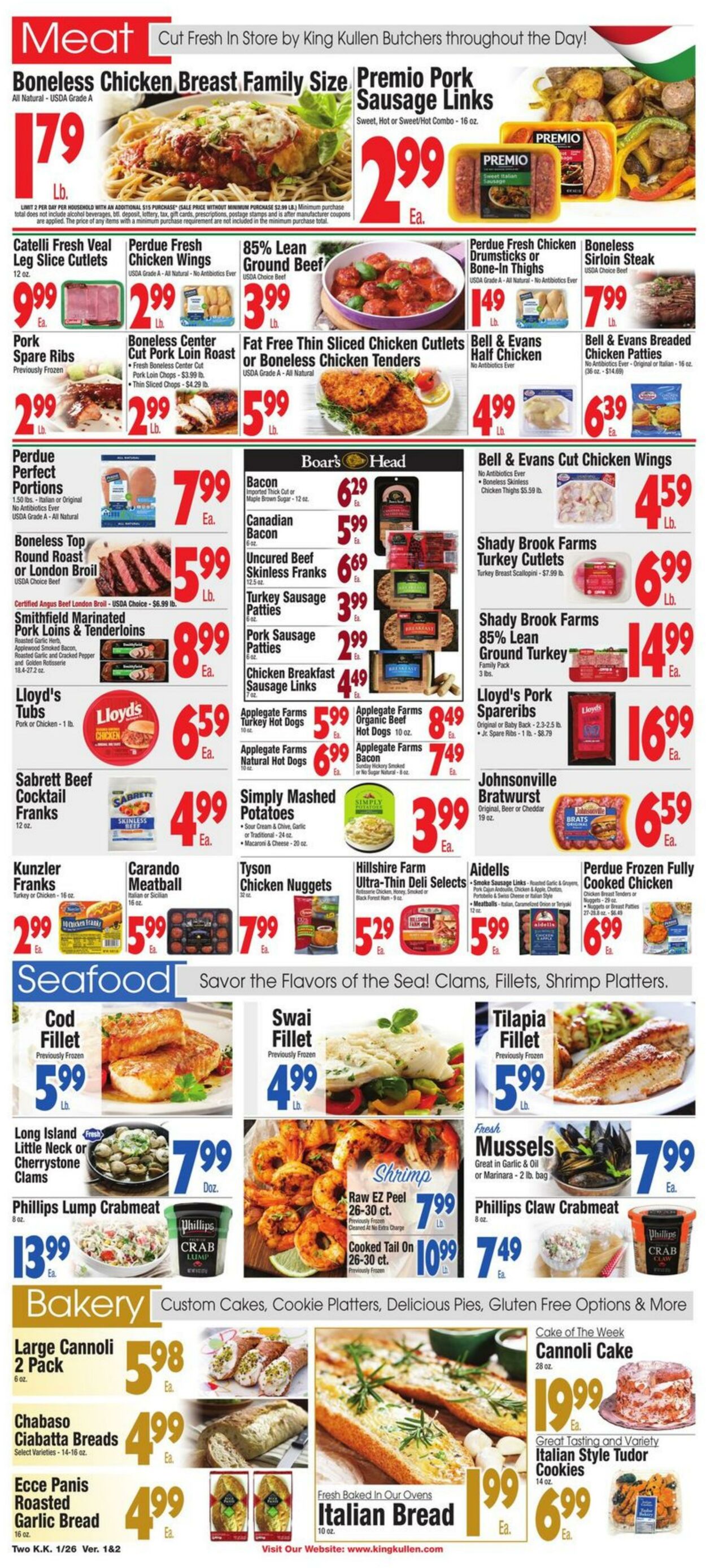 King Kullen Ad from 01/26/2024