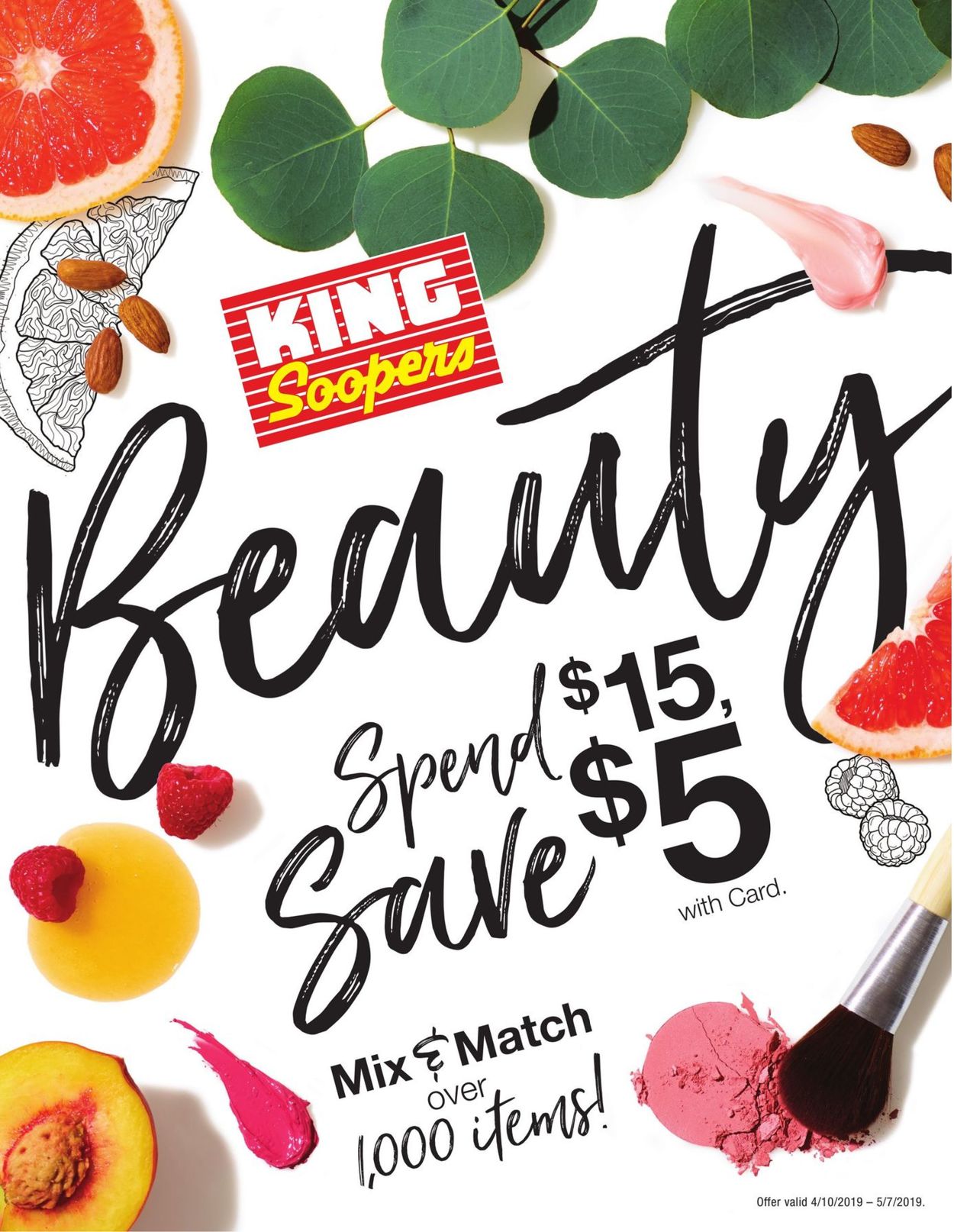 King Soopers Ad from 04/10/2019