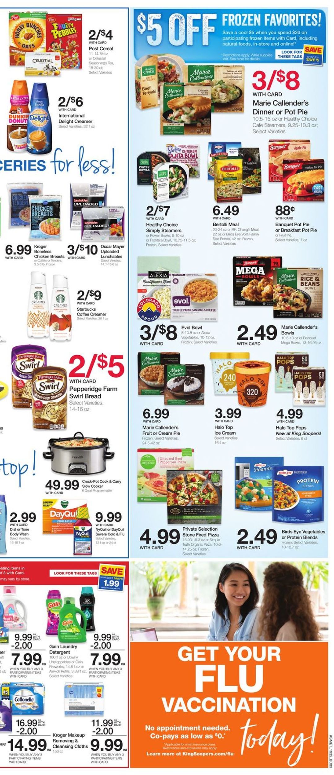 King Soopers Ad from 10/02/2019