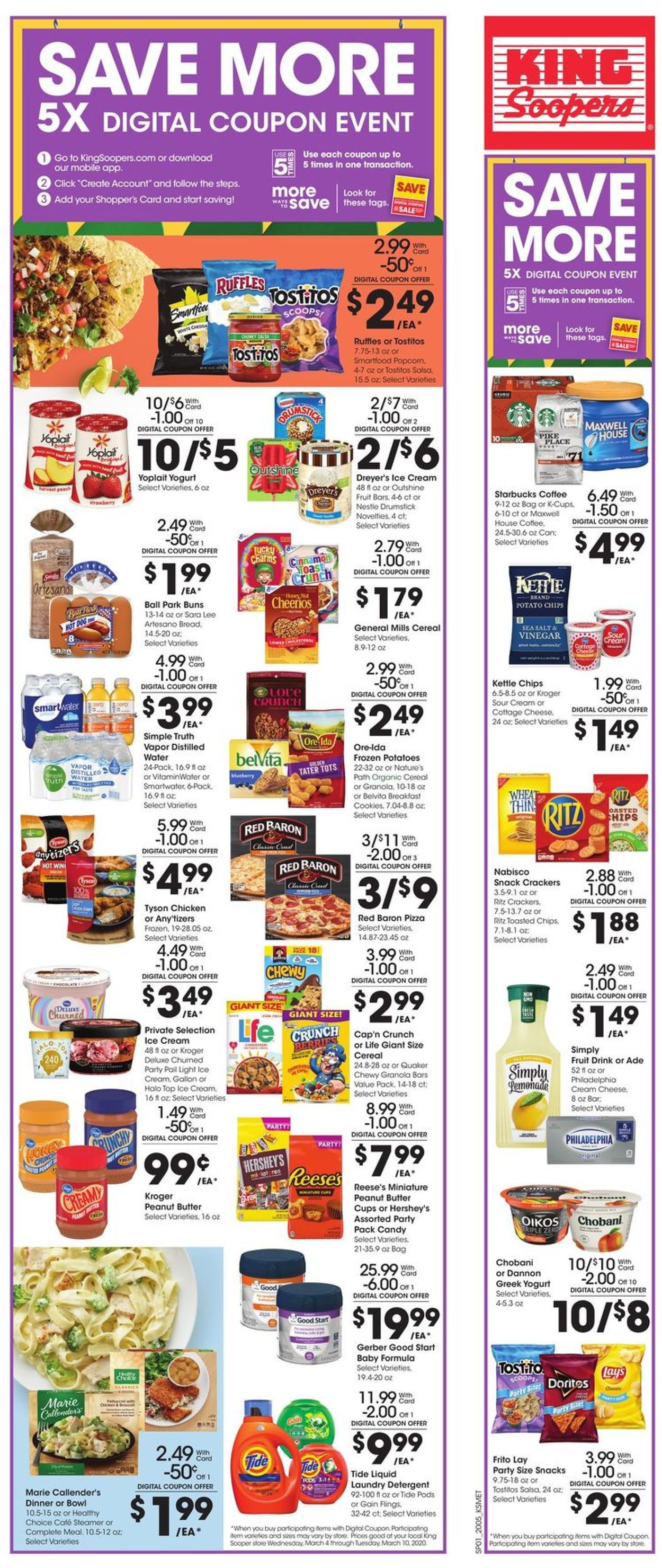 King Soopers Ad from 03/04/2020
