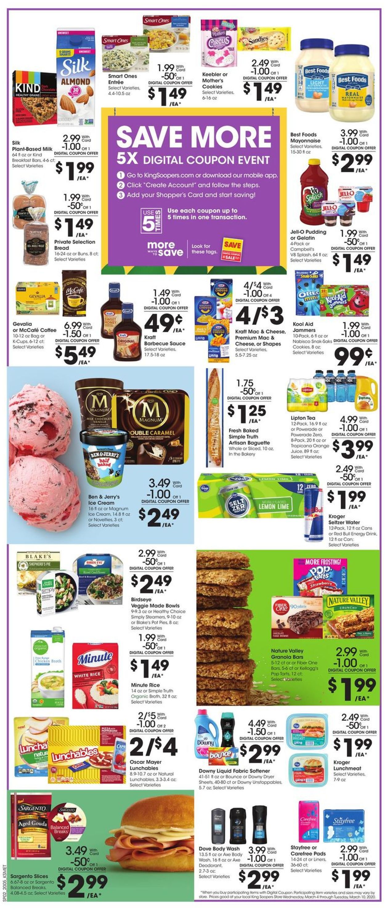 King Soopers Ad from 03/04/2020
