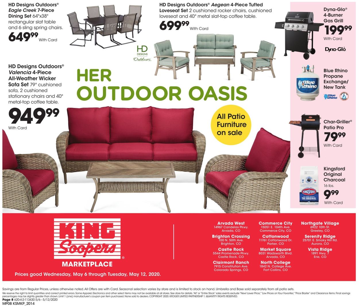 King Soopers Ad from 05/06/2020