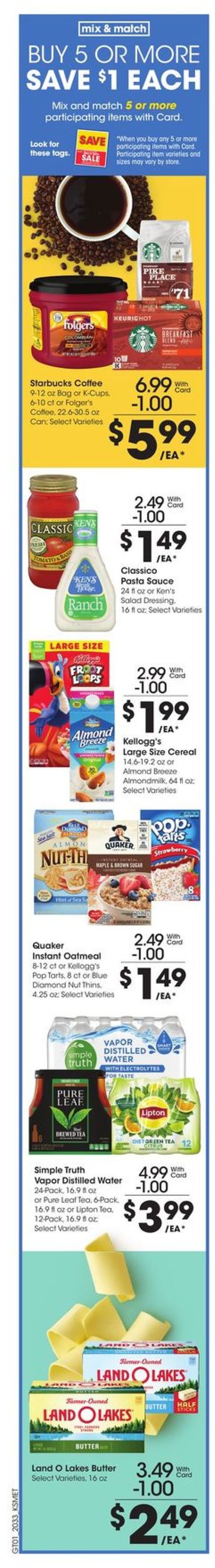 King Soopers Ad from 09/16/2020