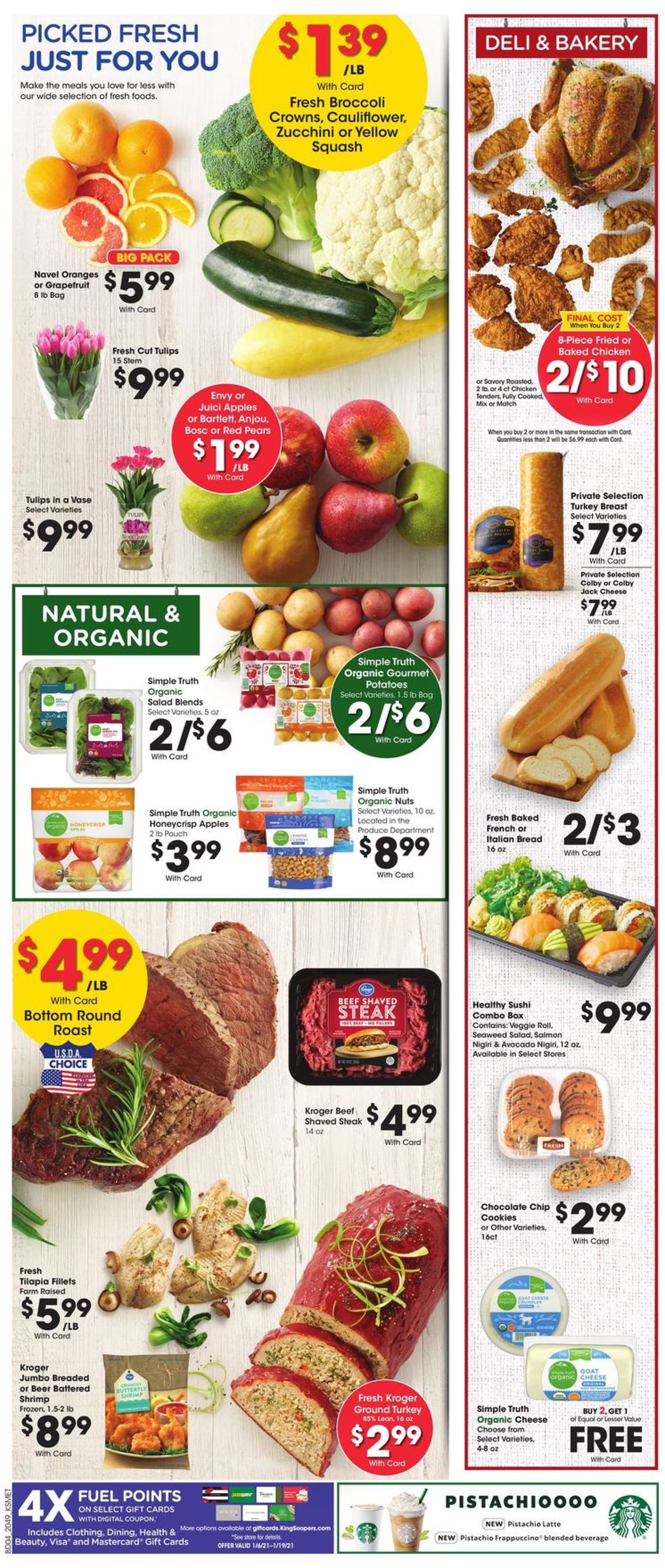 King Soopers Ad from 01/06/2021