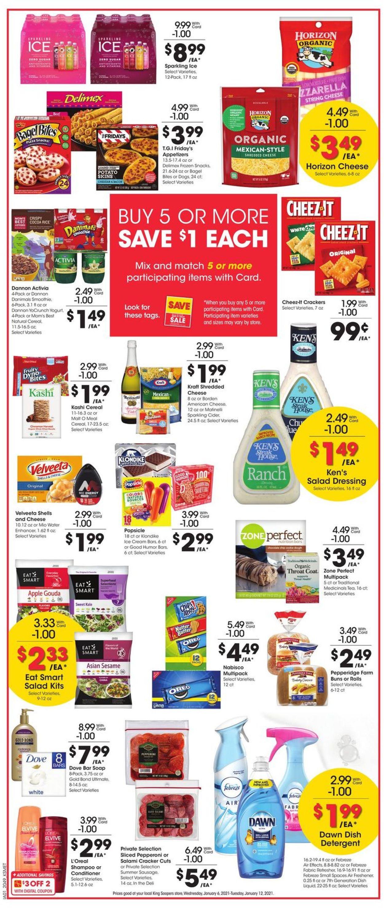 King Soopers Ad from 01/06/2021