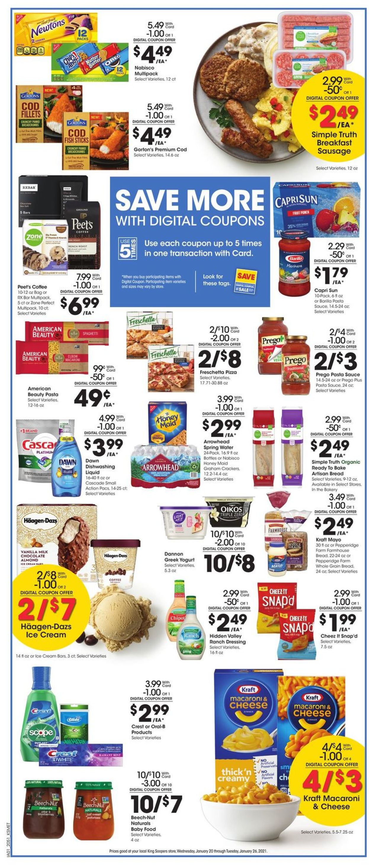 King Soopers Ad from 01/20/2021