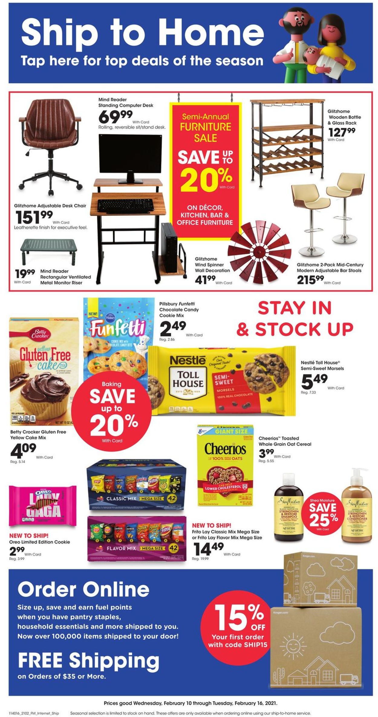 King Soopers Ad from 02/10/2021