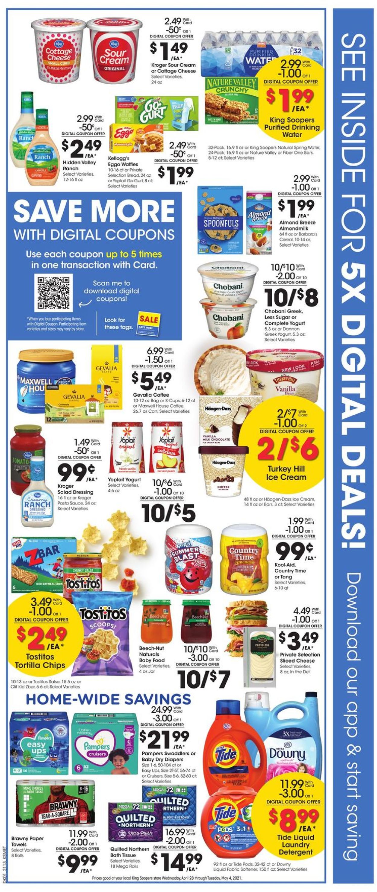 King Soopers Ad from 04/28/2021