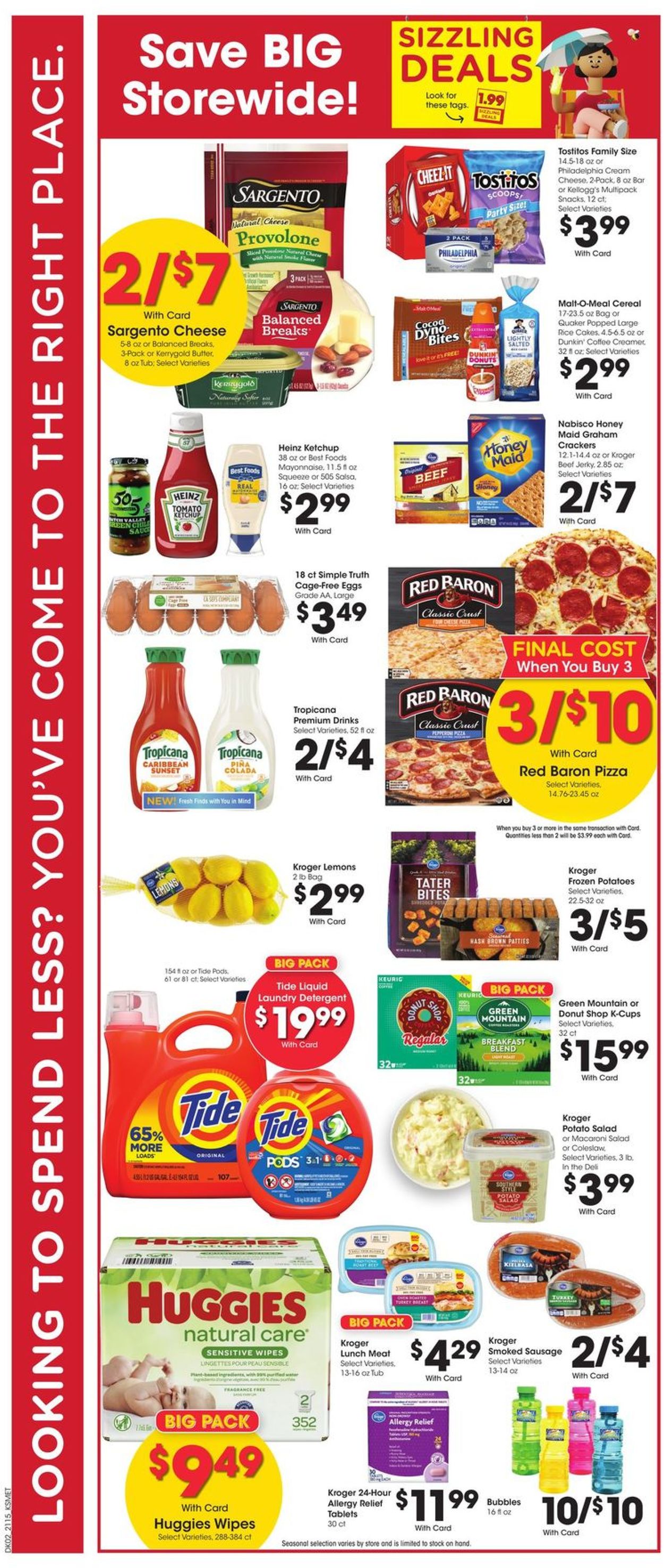 King Soopers Ad from 05/12/2021
