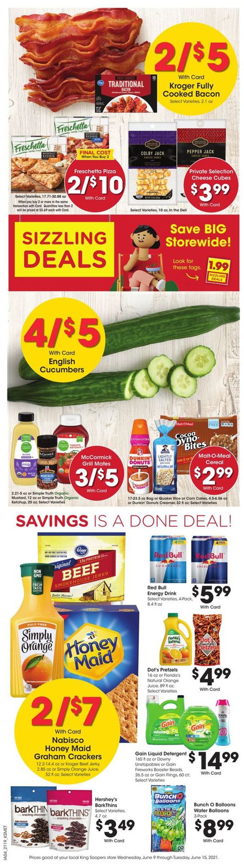 King Soopers Ad from 06/09/2021