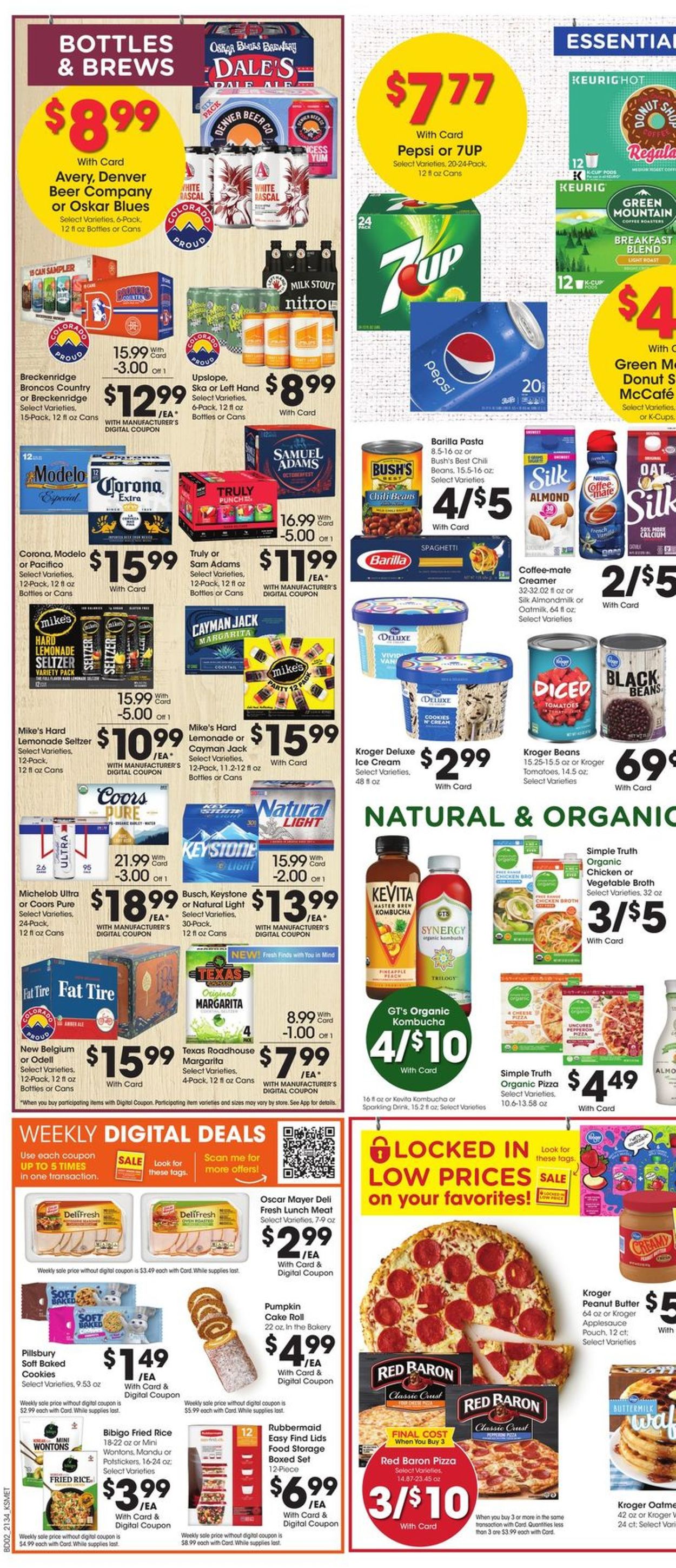King Soopers Ad from 09/22/2021