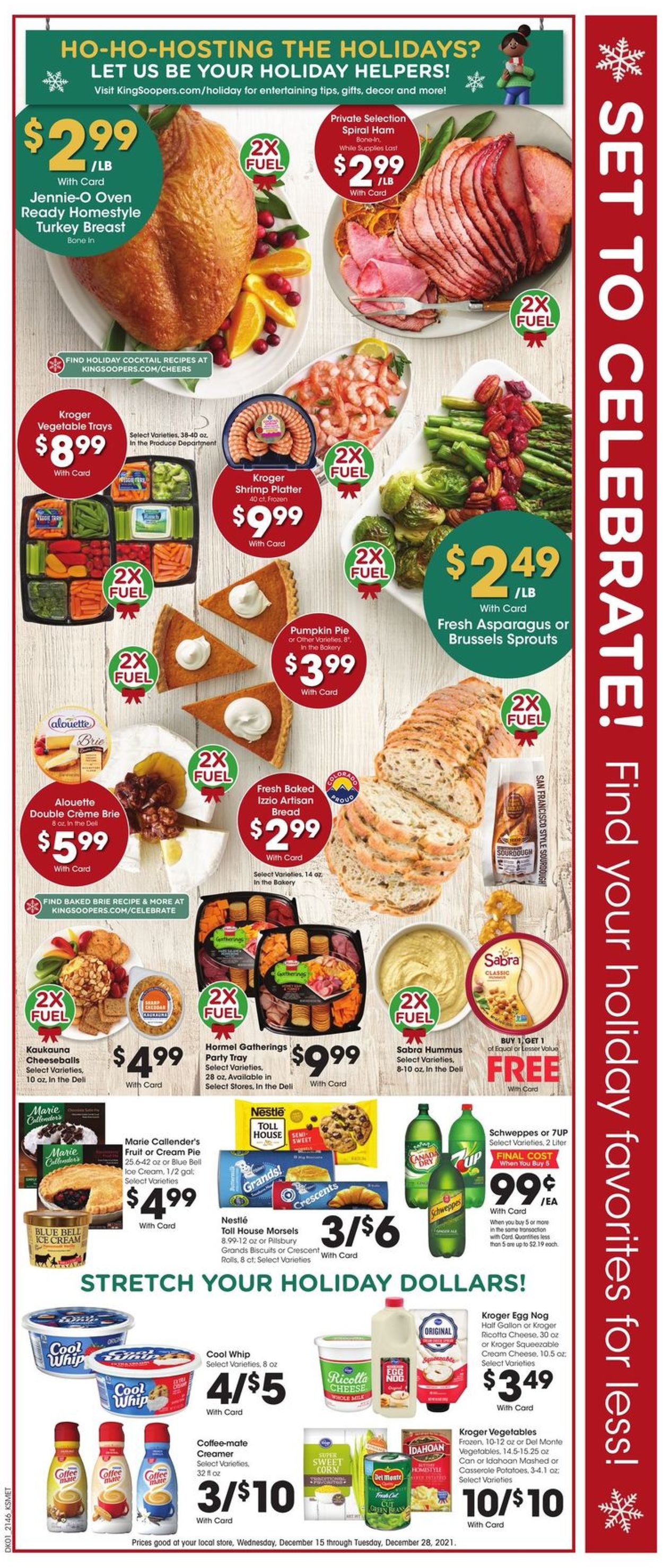 King Soopers Ad from 12/15/2021