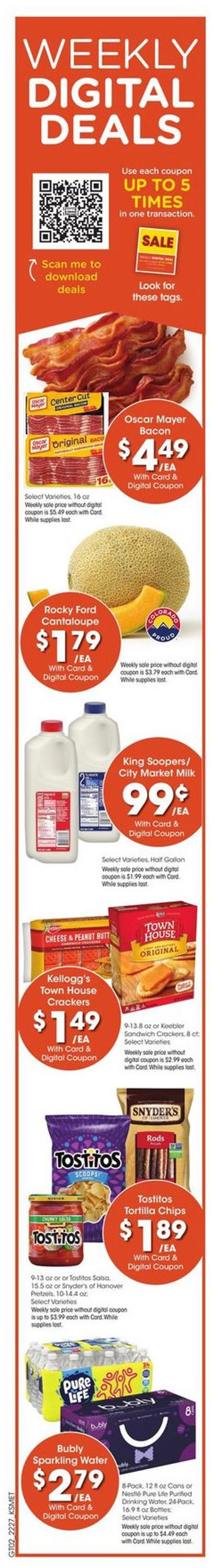 King Soopers Ad from 08/03/2022