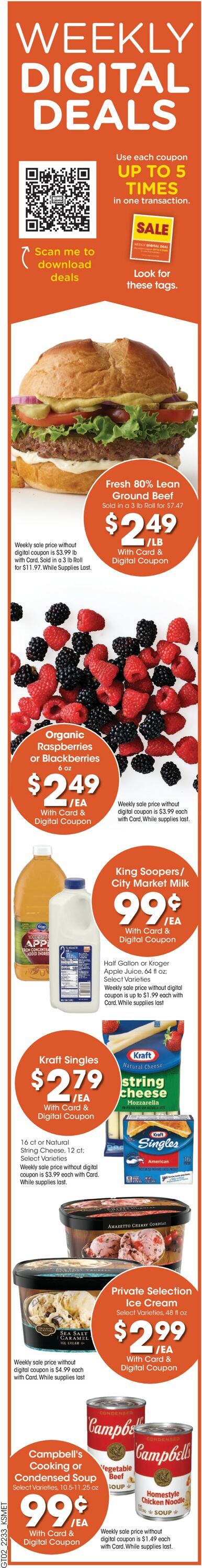 King Soopers Ad from 09/14/2022
