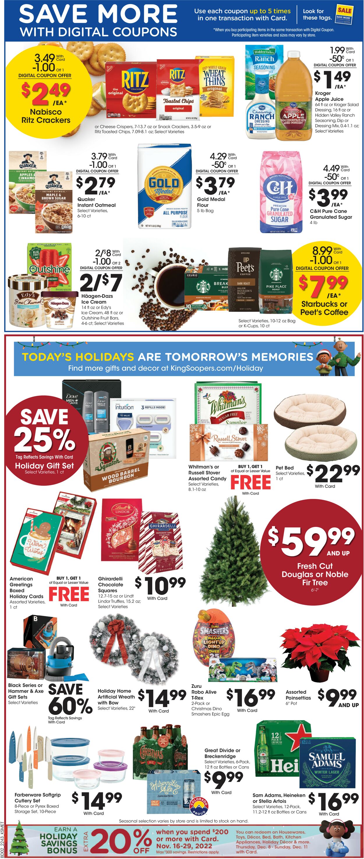 King Soopers Ad from 11/25/2022