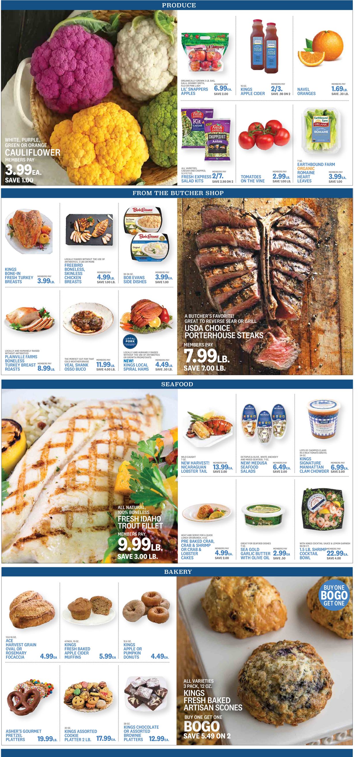 Kings Food Markets Ad from 11/13/2020