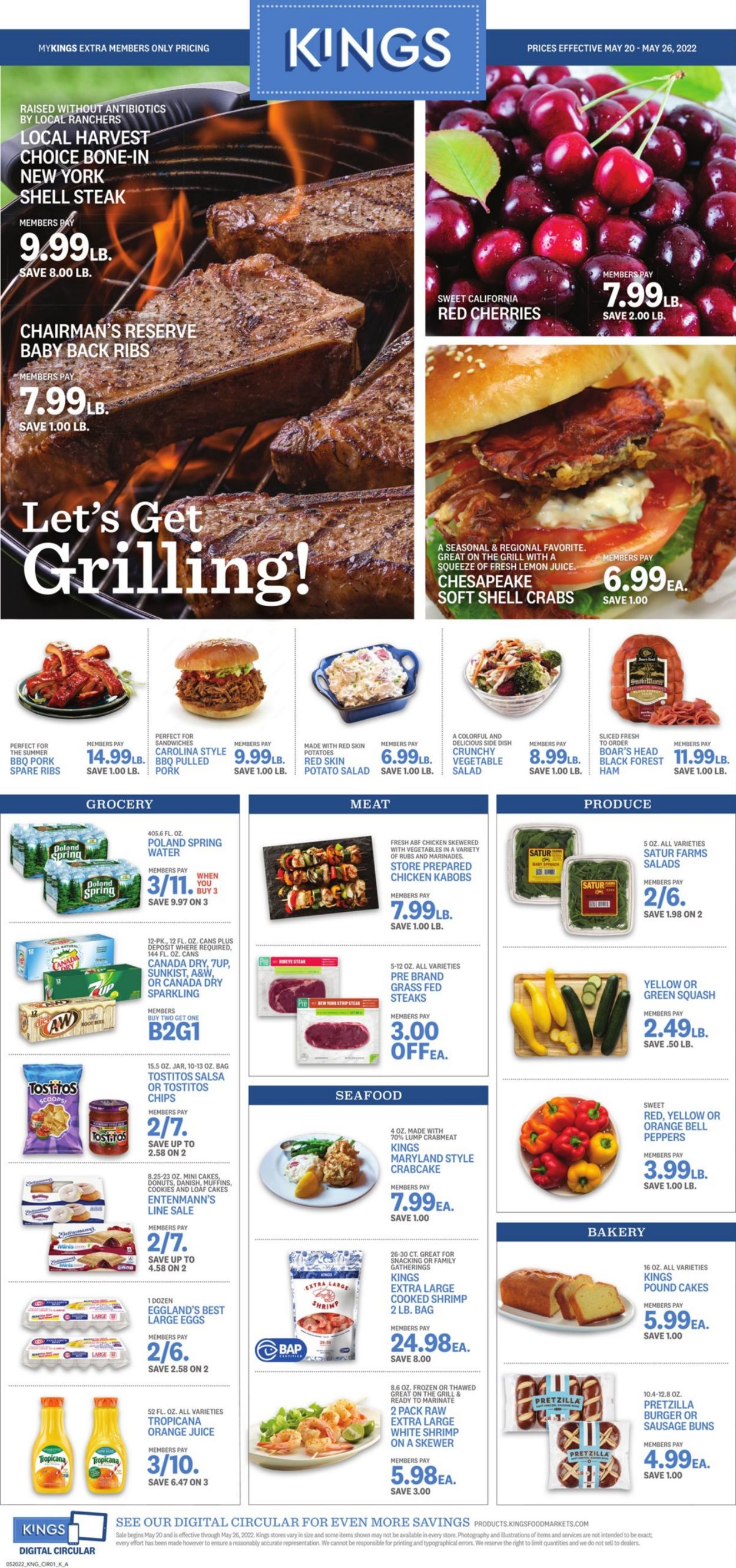 Kings Food Markets Ad from 05/20/2022