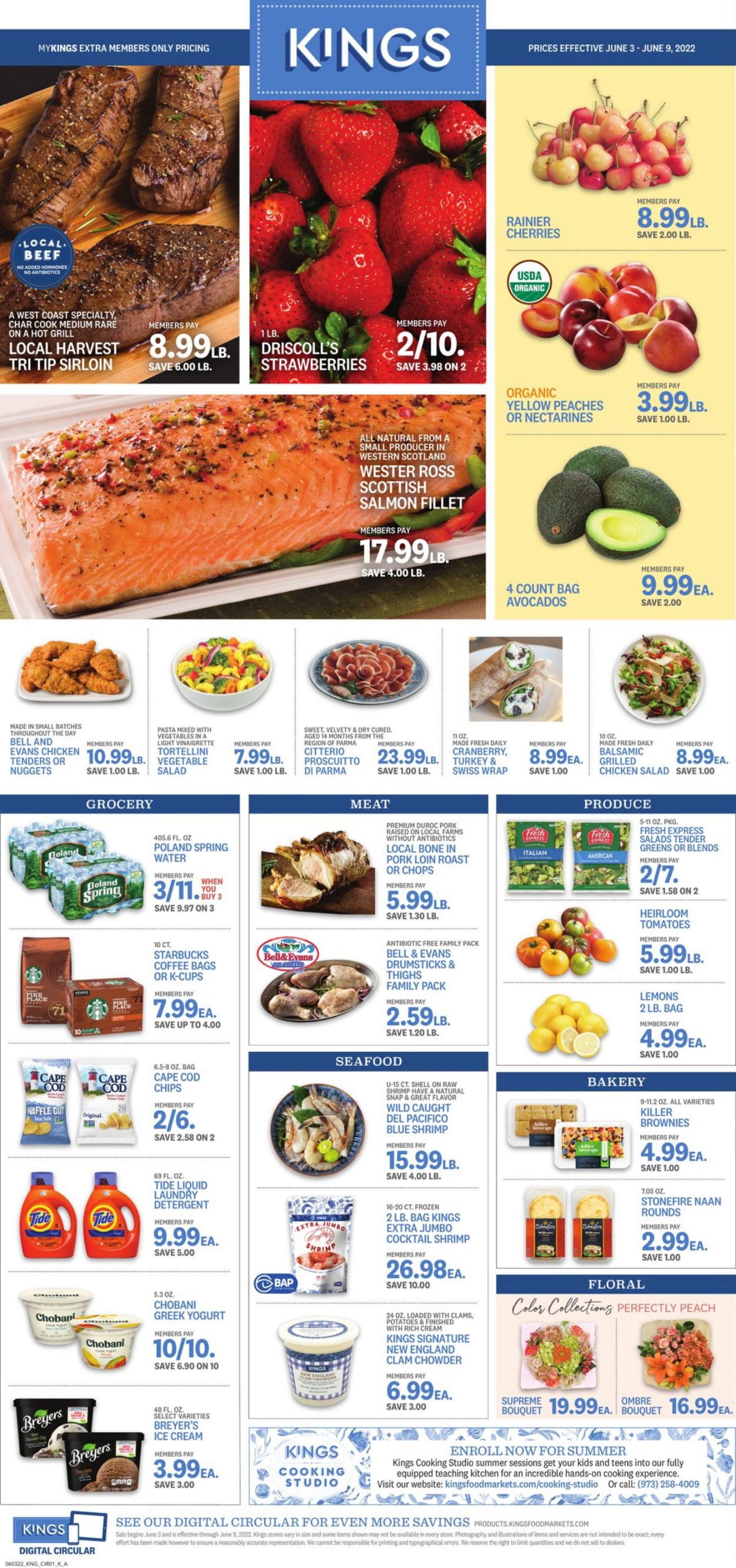 Kings Food Markets Ad from 06/03/2022