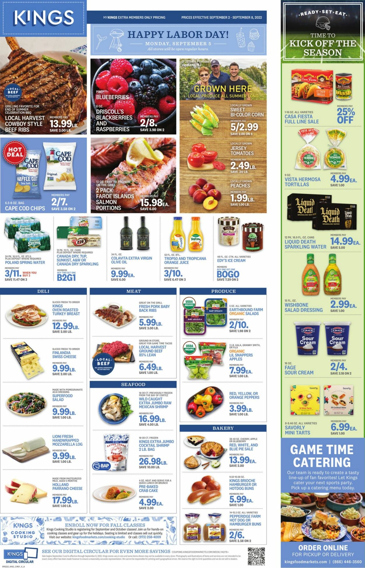 Kings Food Markets Ad from 09/02/2022