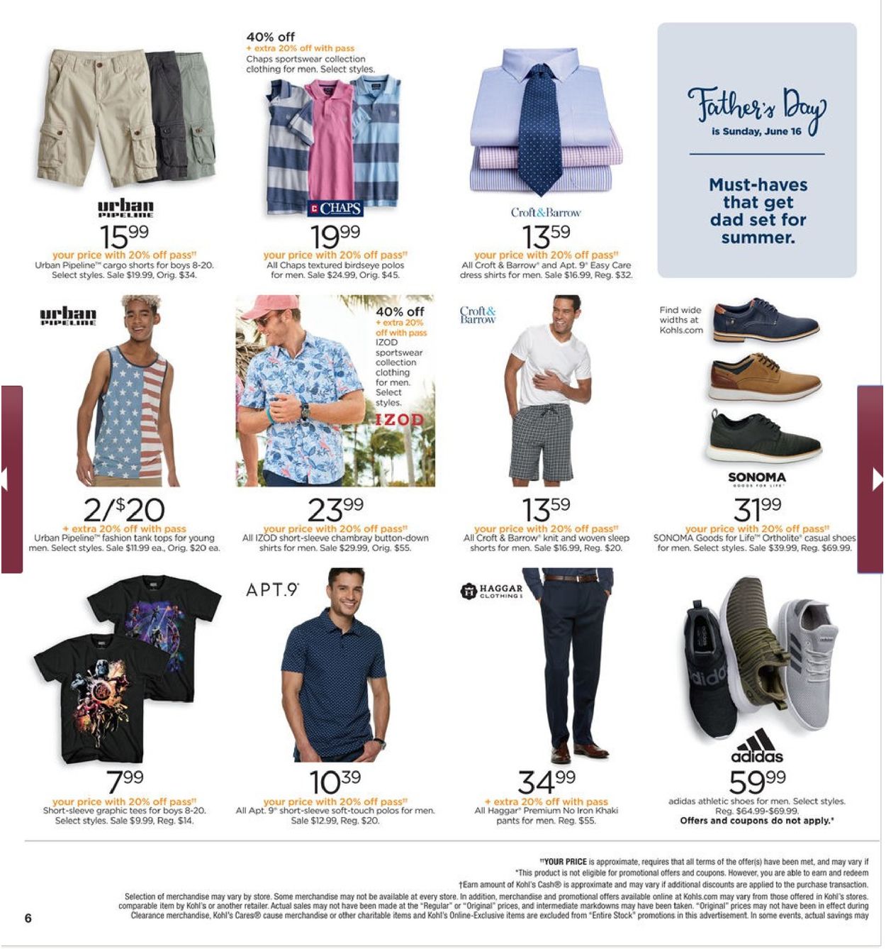 Kohl's Ad from 05/30/2019