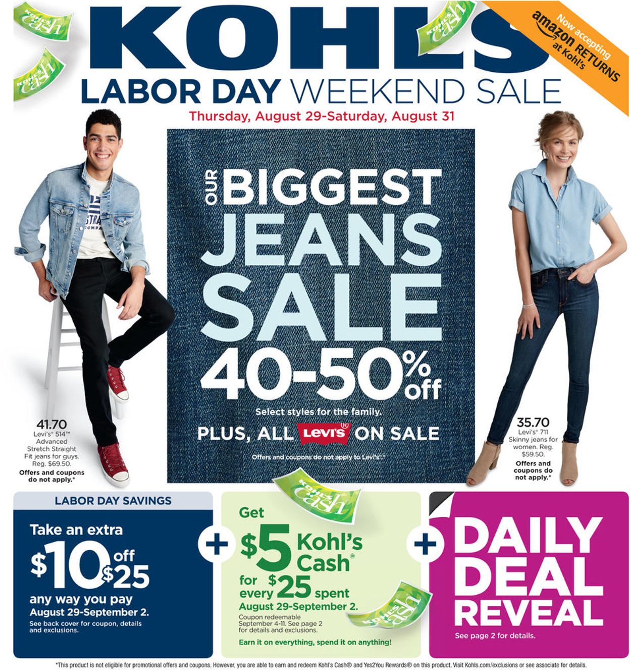 Kohl's Ad from 08/29/2019