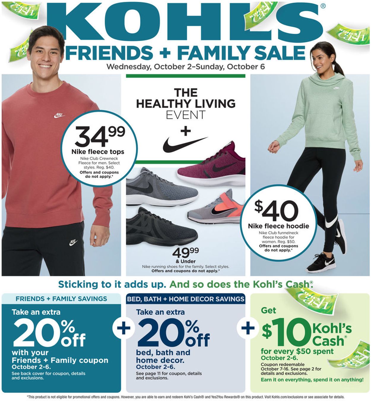 Kohl's Ad from 10/02/2019