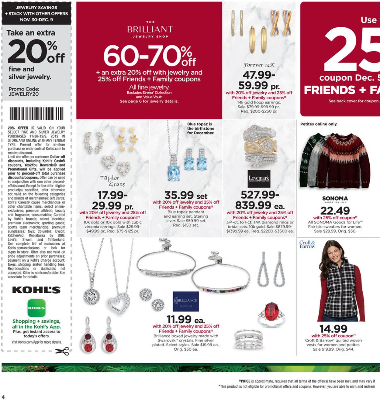 Kohl's Ad from 12/05/2019