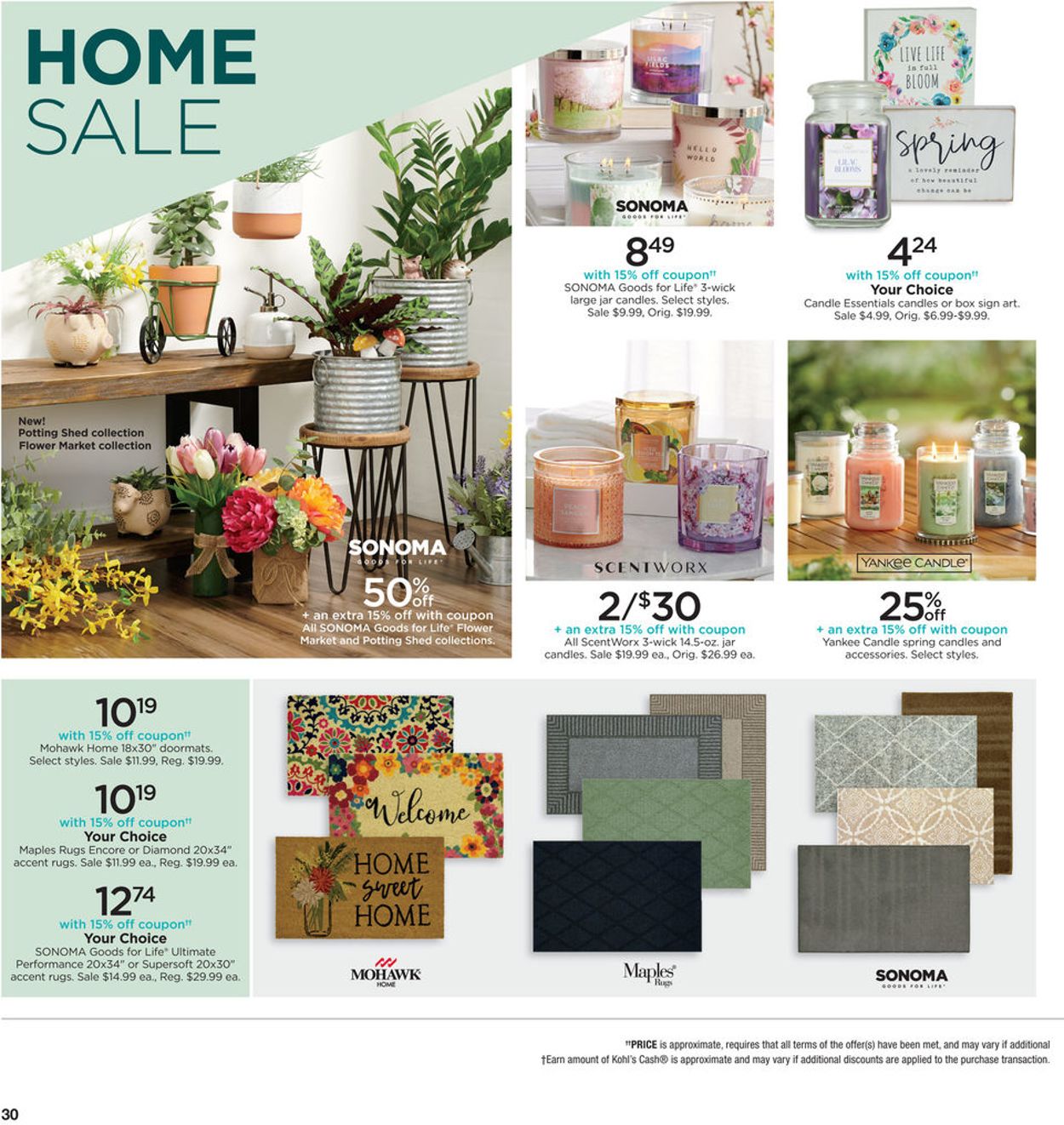 Kohl's Ad from 03/13/2020