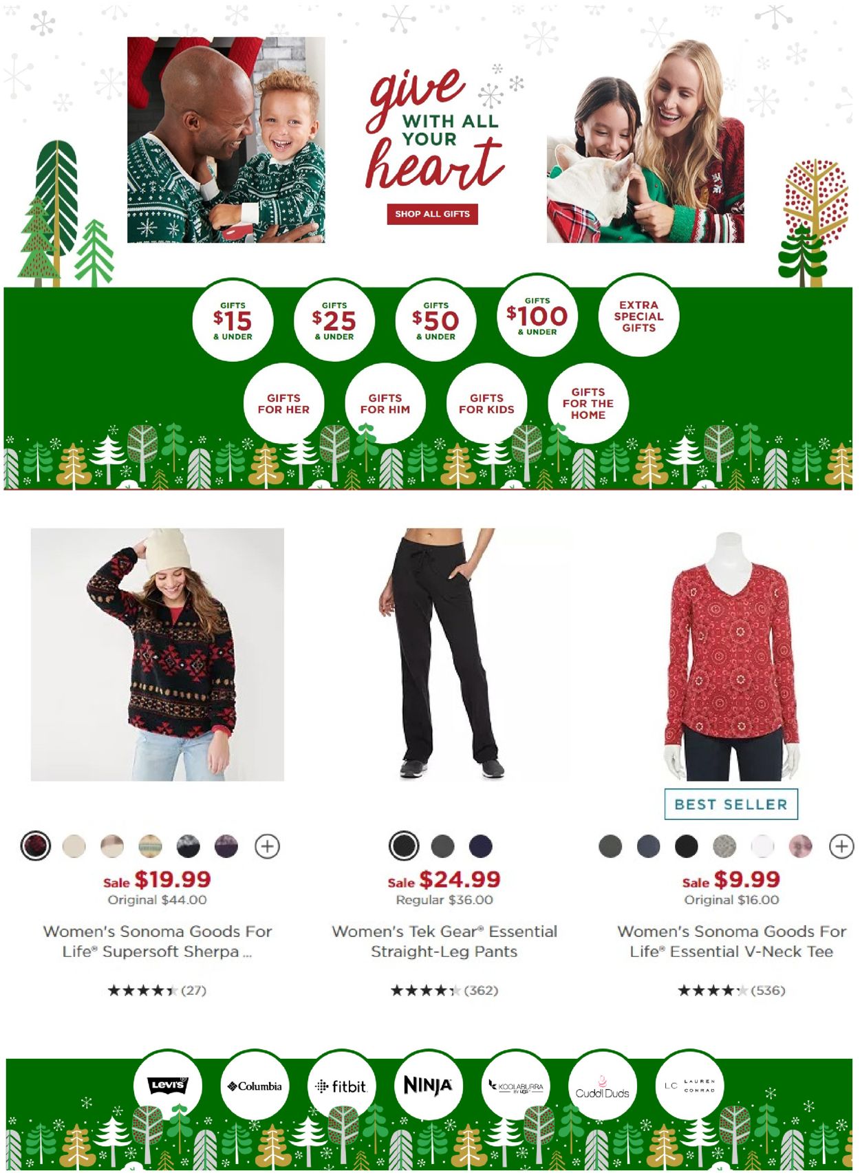 Kohl's Ad from 12/21/2020