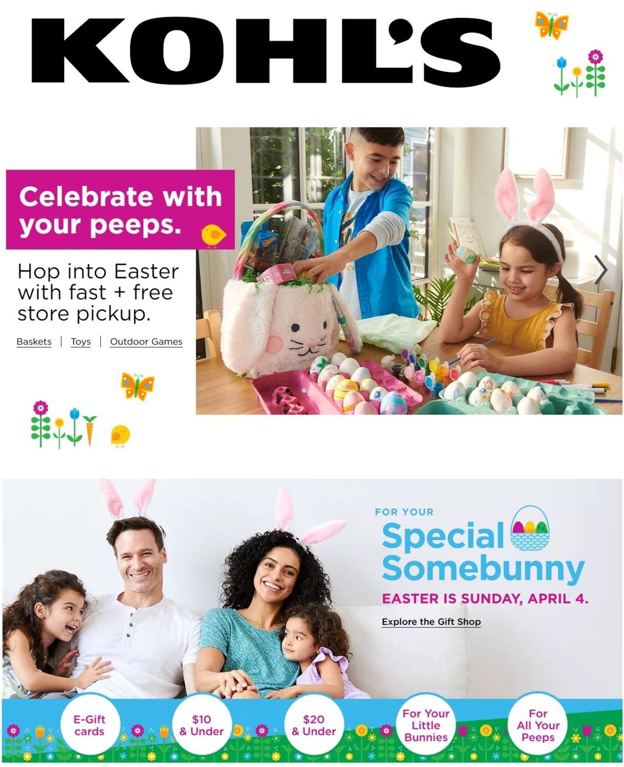 Kohl's Ad from 03/25/2021
