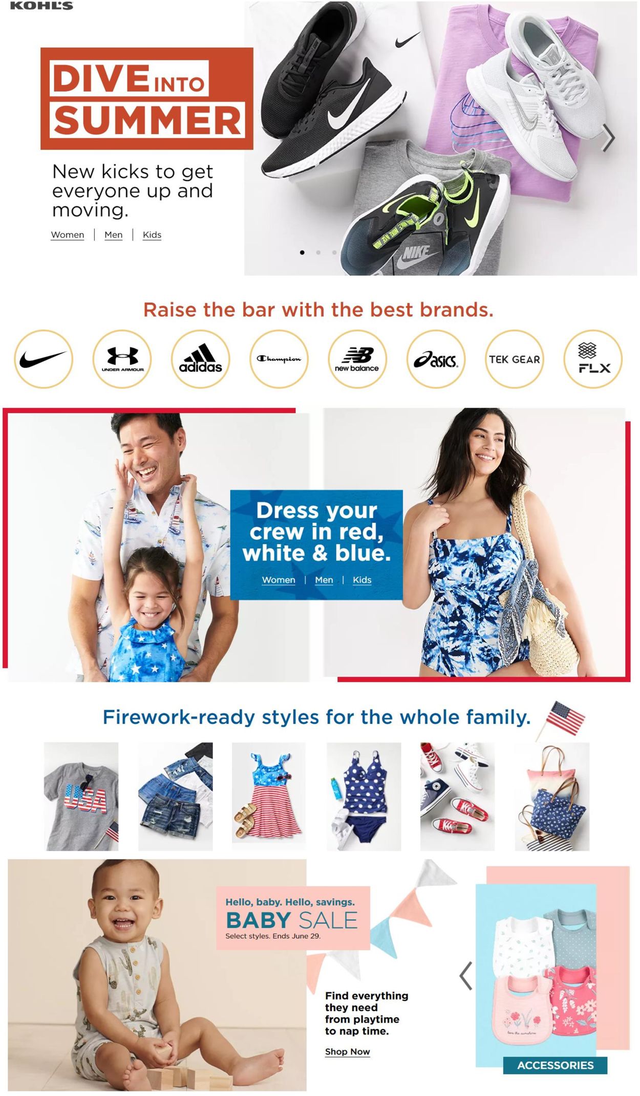 Kohl's Ad from 06/25/2021