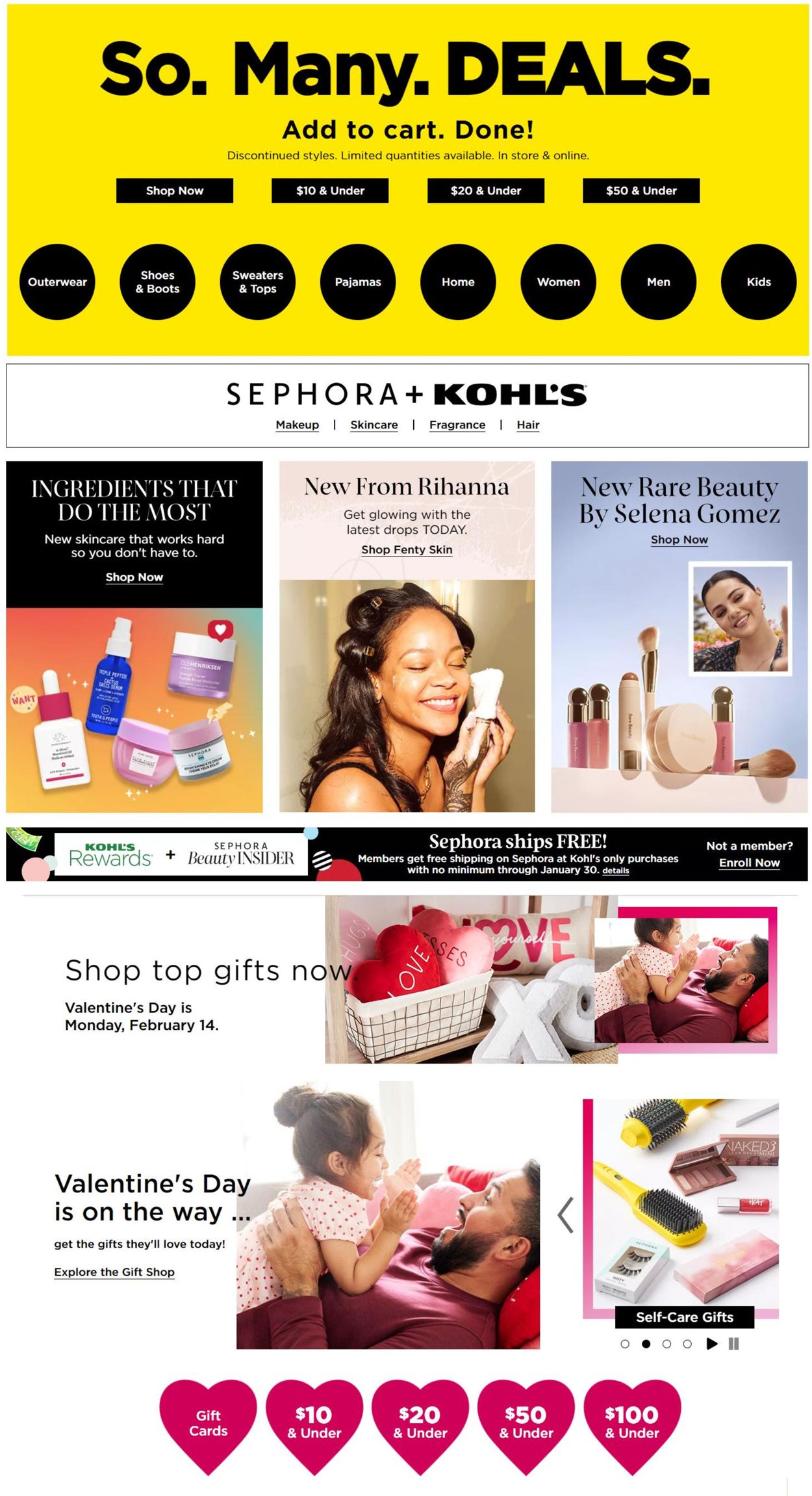 Kohl's Ad from 01/19/2022