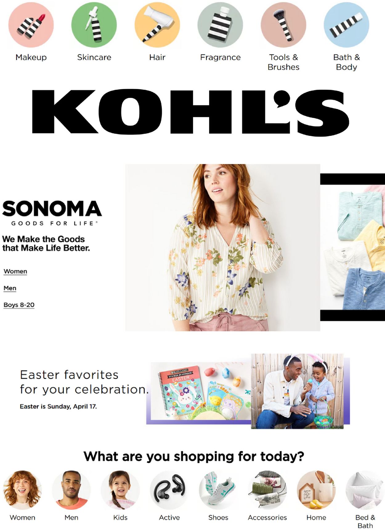Kohl's Ad from 03/08/2022