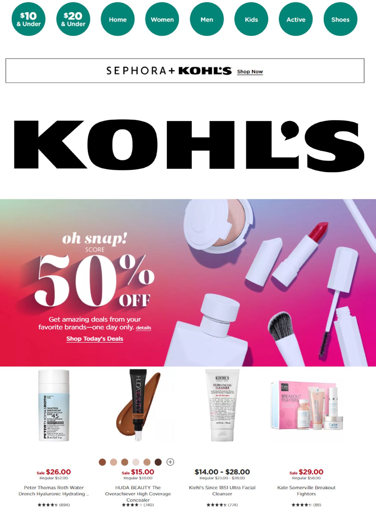 Kohl's Ad from 03/29/2022