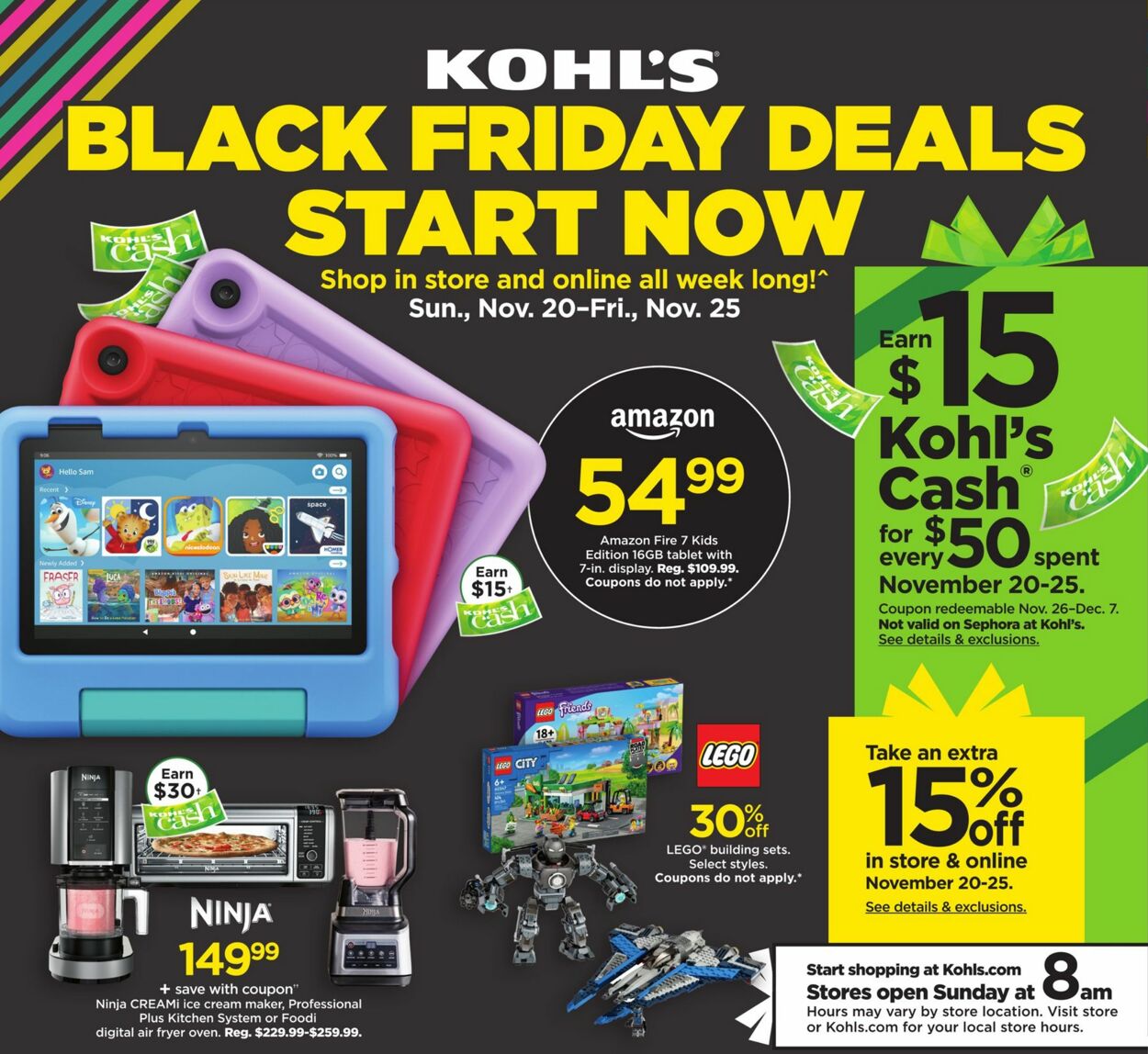 Kohl's Ad from 11/20/2022