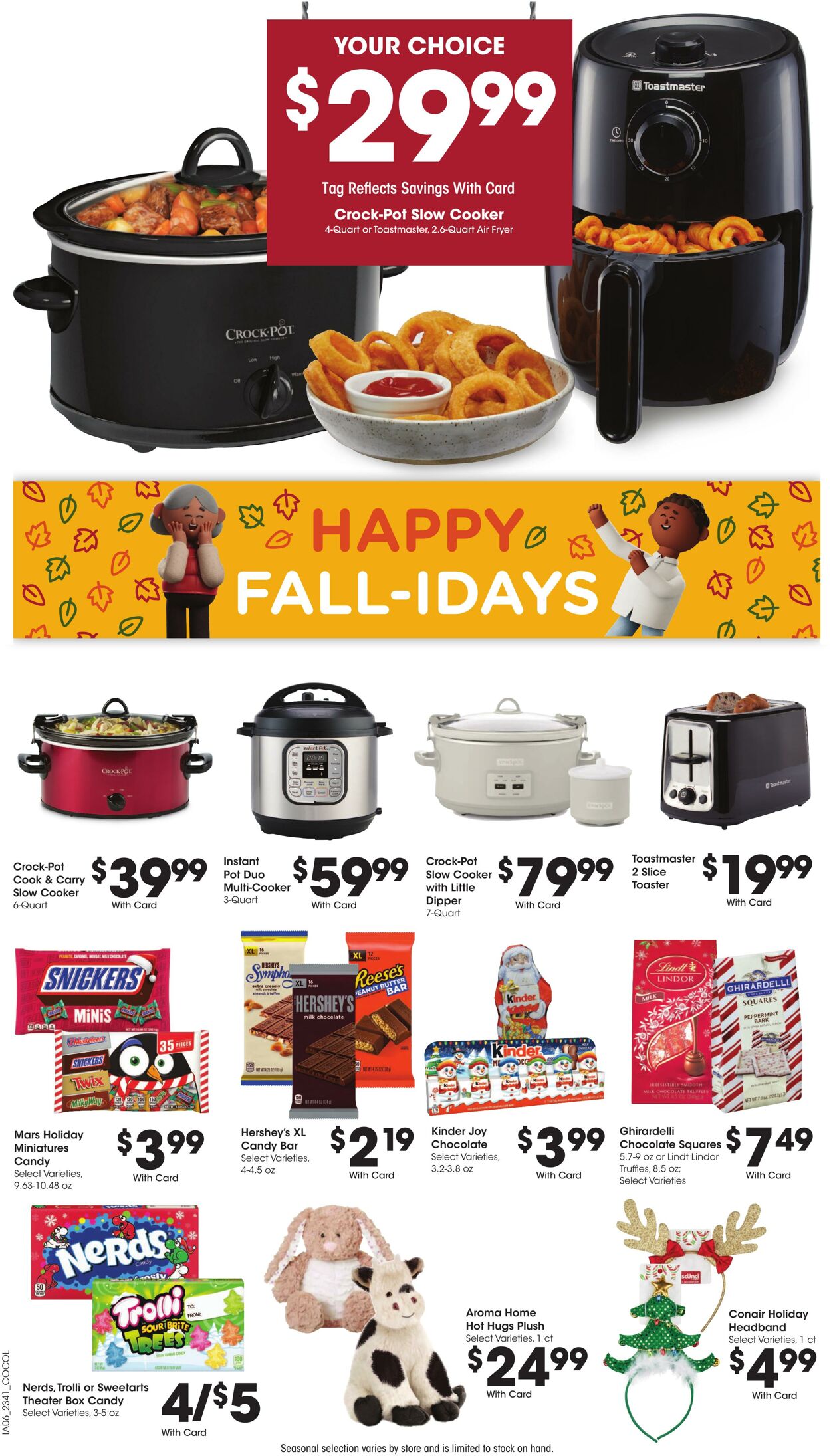 Kroger Ad from 11/08/2023