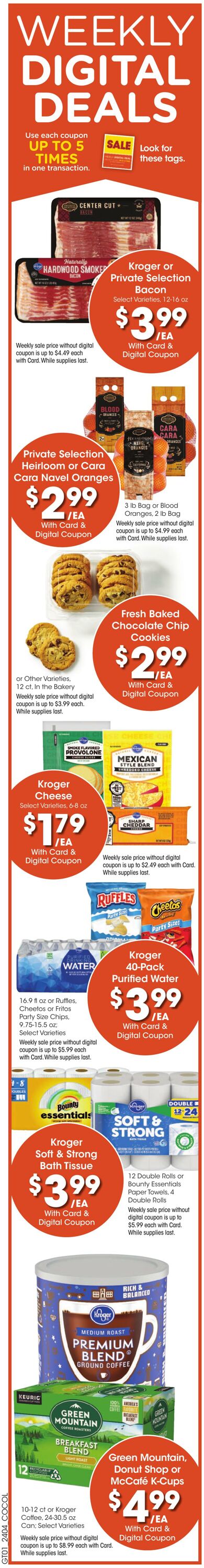 Kroger Ad from 02/28/2024