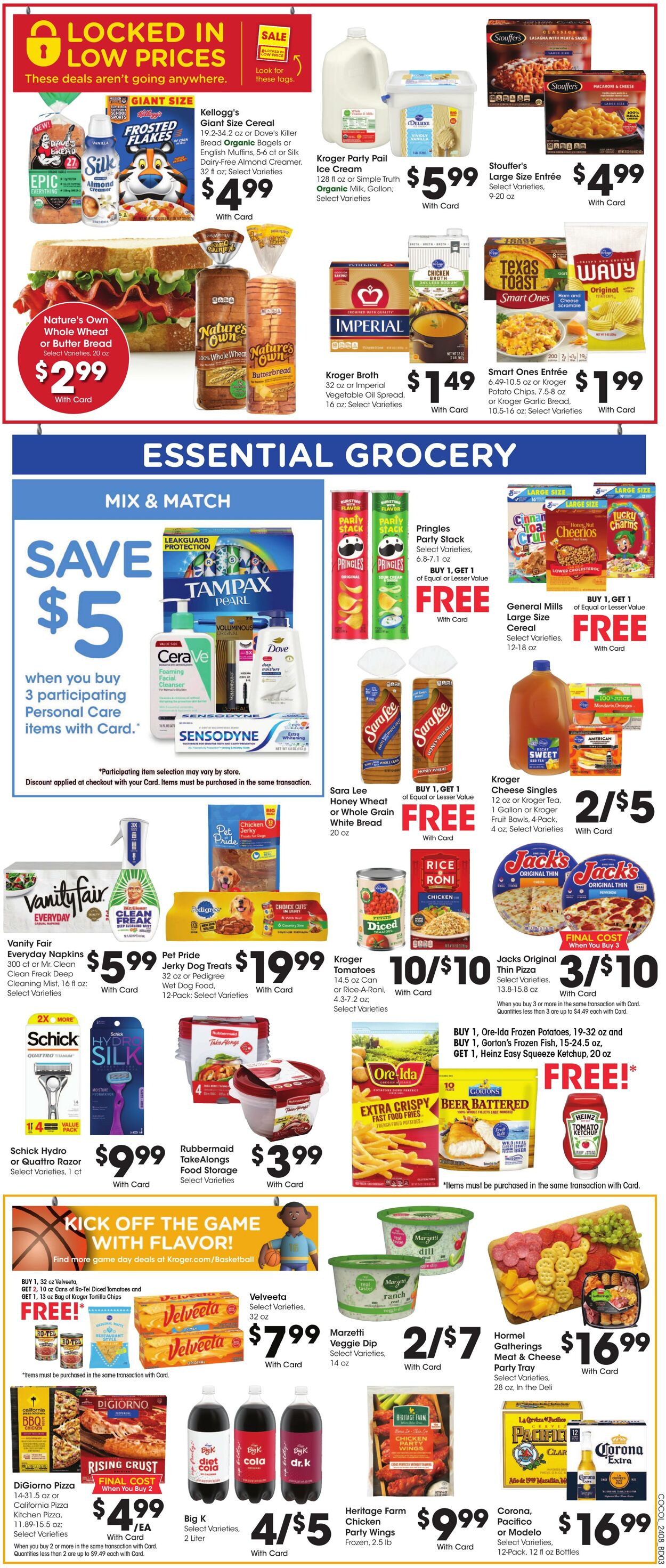 Kroger Ad from 03/27/2024