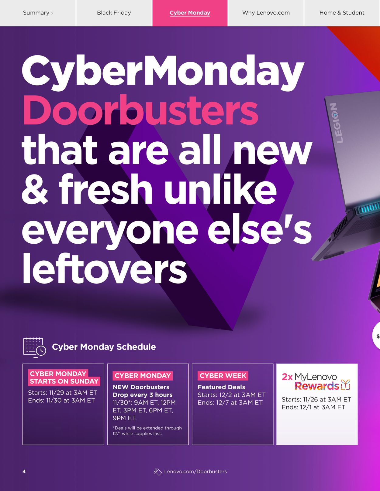 Lenovo Ad from 11/16/2020