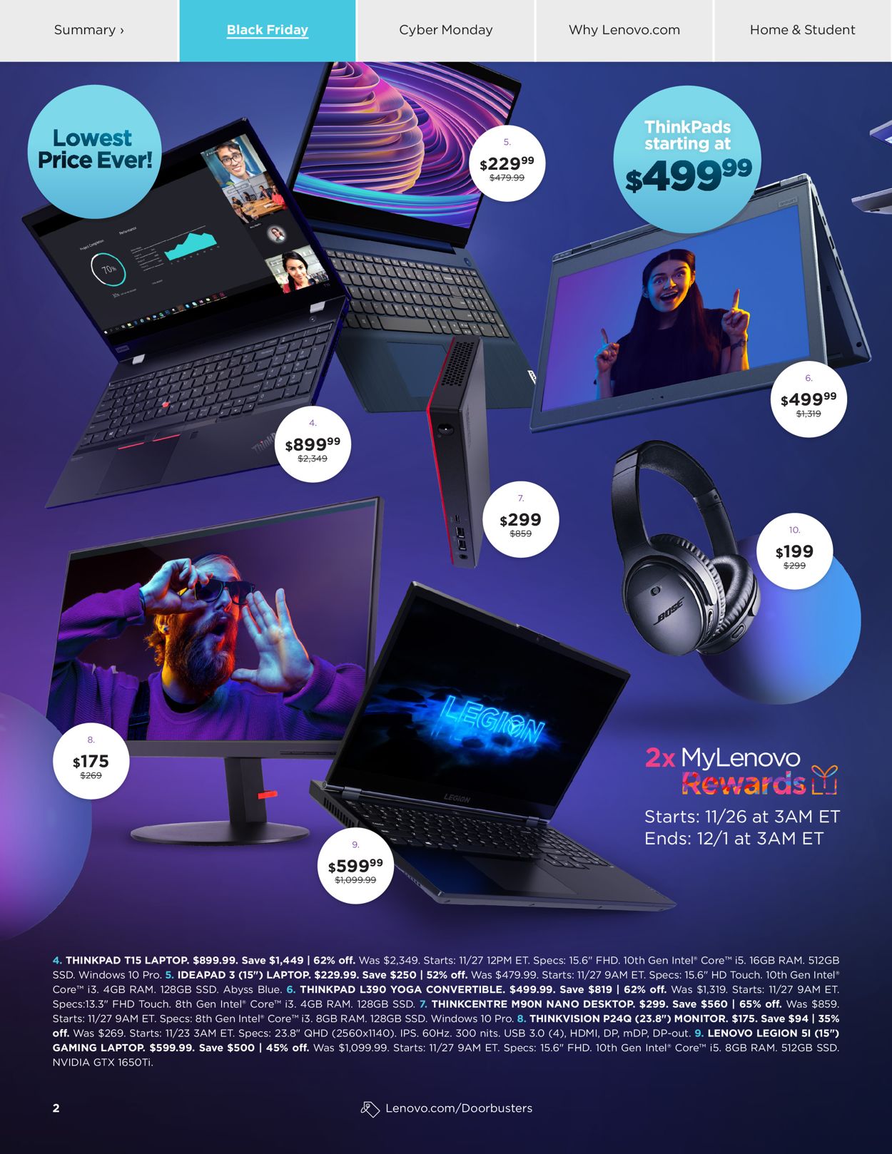Lenovo Ad from 12/30/2020