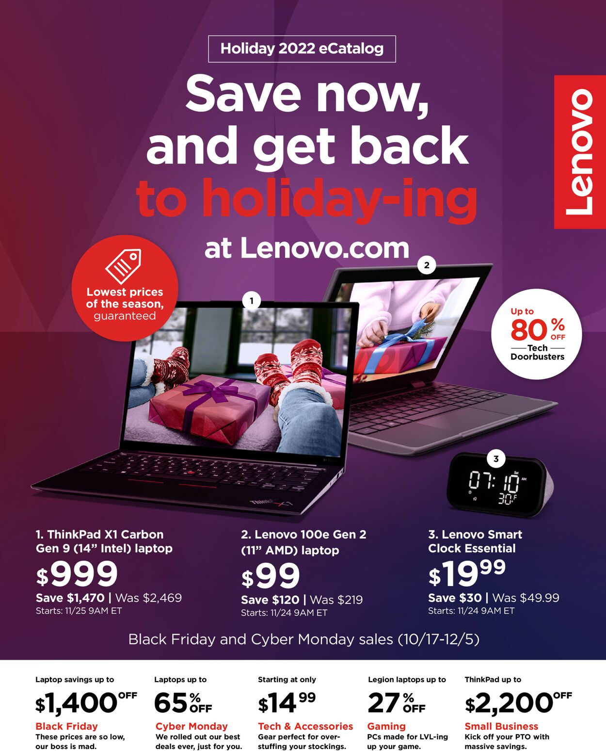 Lenovo Ad from 10/17/2022